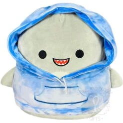 Squishmallow 12 Inch Gordon The Shark Hoodie Squad Plush Toy