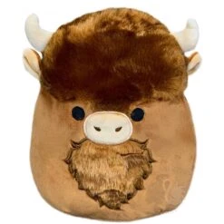 Squishmallow 8 Inch Wilfred The Bison Plush Toy
