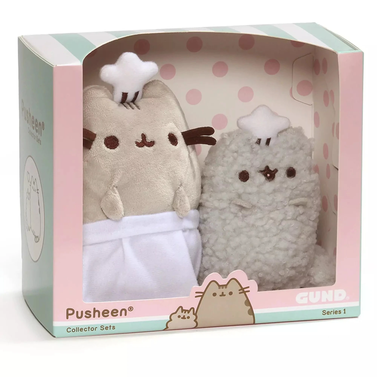 Pusheen 6 Inch Baking Pusheen And Stormy Plush Toy Collecter's Set 1 Pusheen 6 Inch Baking Pusheen And Stormy Plush Toy Collecter's Set
